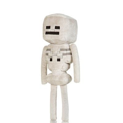 J!nx plišasta figura Minecraft Skeleton, 30,48 cm