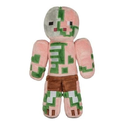 J!nx plišasta figura Minecraft Zombie Pigman, 30,48 cm