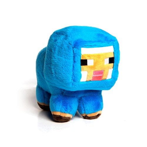 J!nx plišasta figura Minecraft Baby Blue Sheep, 17,78 cm
