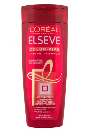 Loreal Paris šampon za barvane lase Elseve Color Vive, 250 ml