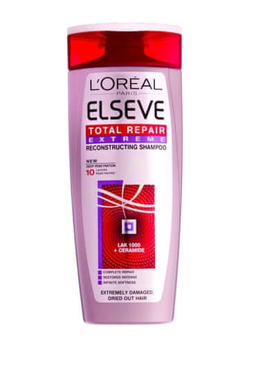 Loreal Paris šampon za zelo poškodovane in suhe lase Elseve Total Repair Extreme, 250 ml