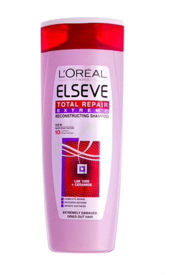 Loreal Paris šampon za zelo poškodovane in suhe lase Elseve Total Repair Extreme, 400 ml