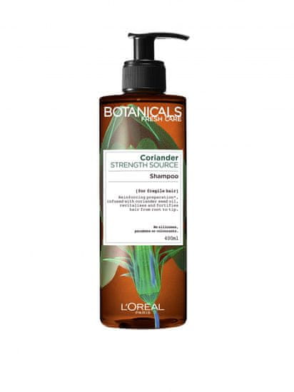 Loreal Paris šampon za šibke lase Botanicals Coriander, 400 ml