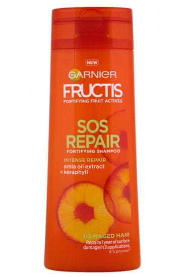 Garnier šampon za poškodovane lase Fructis Sos Repair, 250 ml