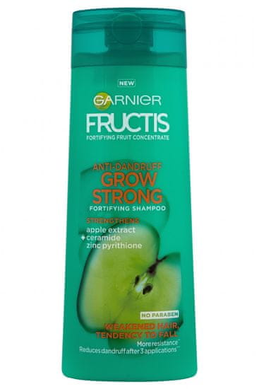 Garnier šampon za krepitev las in proti prhljaju Fructis Grow Strong Anti-Dandruff, 250 ml