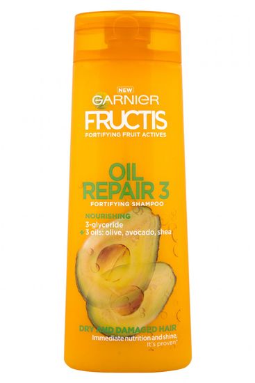 Garnier šampon za suhe in poškodovane lase Fructis Oil Repair 3, 400 ml