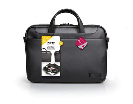 Port Designs torba za prenosnik Zurich TL 10/13&#39;&#39;, črna - Odprta embalaža