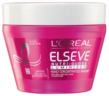 Loreal Paris maska za lase Elseve Nutri Gloss Luminizer, 300 ml