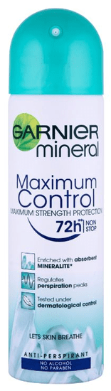 Garnier dezodorant Mineral Invisi Intensive 72h, 150 ml