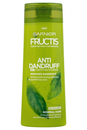 Garnier šampon z balzamom proti prhljaju Fructis Anti Dandruff 2v1, 400 ml
