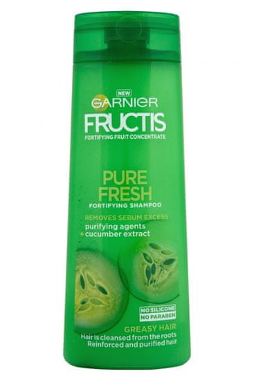 Garnier šampon za mastne lase Fructis Pure Fresh, 400 ml