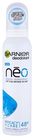 Garnier antiperspirant v razpršilu Mineral NEO Pure Cotton, 150 ml