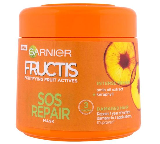 Garnier maska za poškodovane lase Fructis Sos Repair, 300 ml