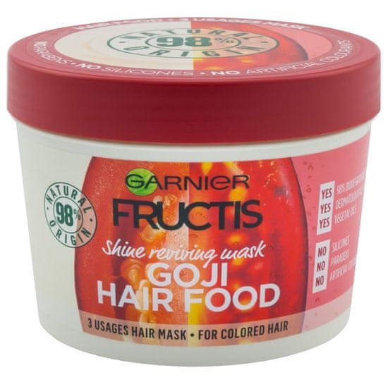 Garnier maska za barvane lase Fructis Hair Food, 390 ml