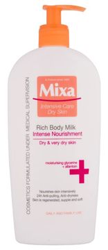 Mixa intenzivno hranljivo mleko za telo za suho in zelo suho kožo, 400 ml