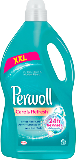 Perwoll pralni gel Care & Refresh, 3,6 l, 60 pranj