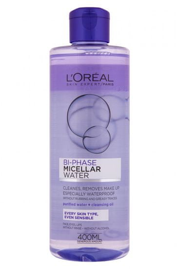 L’Oréal dvofazna micelarna voda, 400 ml