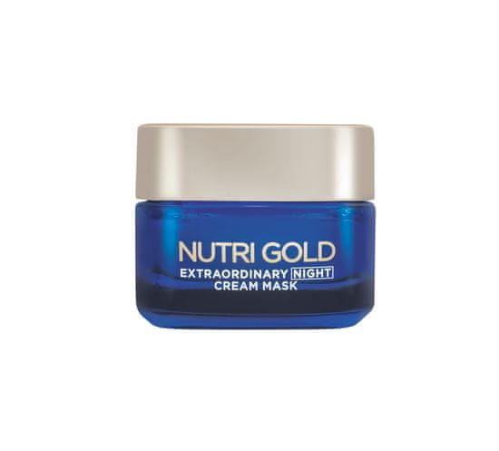 L’Oréal nočna nega-maska Nutri Gold Extraordinary Oil, 30 ml
