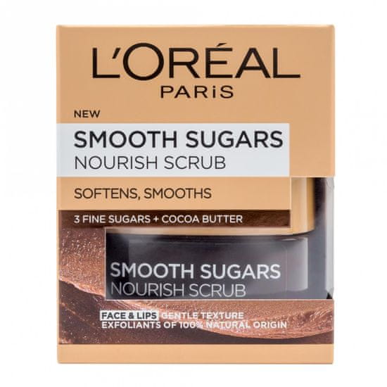 Loreal Paris sladkorni piling s kakavovim maslom Smoth, 50 ml