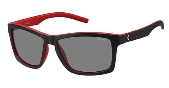 POLAROID sončna očala Sport PLD 7009/S, črno-rdeča