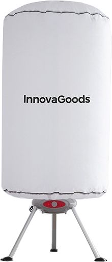 Ceramic Blade prenosni sušilnik za perilo InnovaGoods, 1000 W, bel