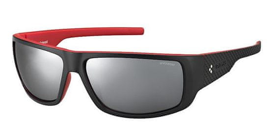 POLAROID sončna očala Sport PLD 7006/S, črno-rdeča