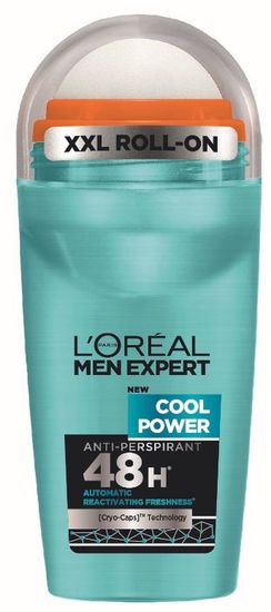 Loreal Paris deodorant Men Expert Cool Power Roll-on, 50 ml
