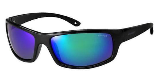 POLAROID sončna očala Sport PLD 7017/S, s sivo- zelenimi stekli
