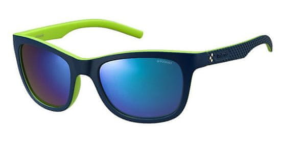 POLAROID sončna očala Sport PLD 7018/S, modro-zelena