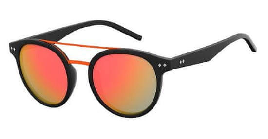 POLAROID sončna očala PLD 6031/S, črna, z rdečimi stekli