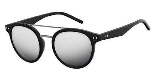 POLAROID sončna očala PLD 6031/S, črna, s srebrnimi stekli