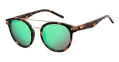 POLAROID sončna očala PLD 6031/S, havansko rjava, z modrimi stekli