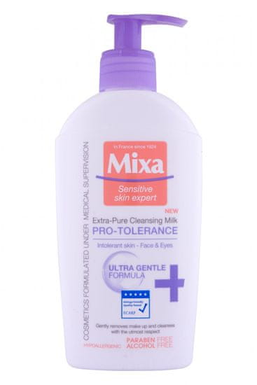 Mixa pro-Tolerance čistilno mleko za občutljivo kožo 200ml