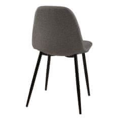 Design Scandinavia Jedilni stoli Wanda (SET 4), svetlo siva