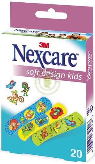 Nexcare obliži Soft Kids, 20 kosov