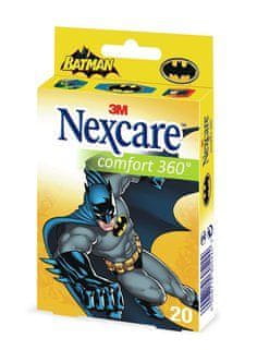 Nexcare obliži Batman Comfort,10 kosov, sort