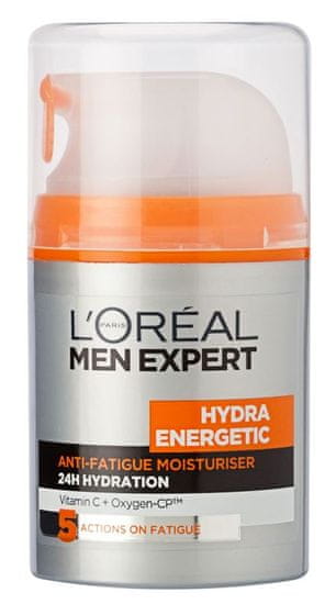 L’Oréal vlažilna krema Men Expert Hydra Enegetic, proti utrujeni koži, 50 ml