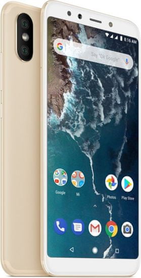 Xiaomi GSM telefon Mi A2 4/64GB, zlat