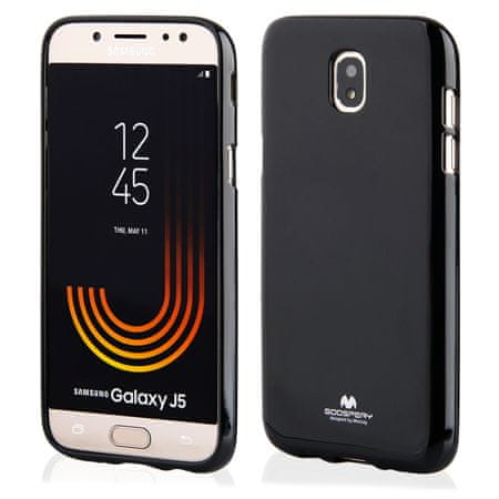 Goospery tanek silikonski ovitek Jelly za Samsung Galaxy S9 G960, črn
