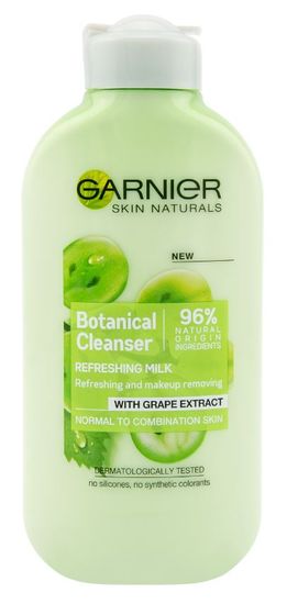 Garnier mleko za obraz Botanical, za normalno do mešano kožo, 200 ml