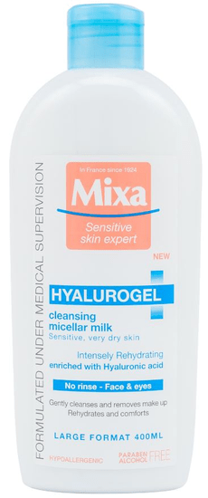 Mixa micelarno mleko Hyalurogel, 400 ml
