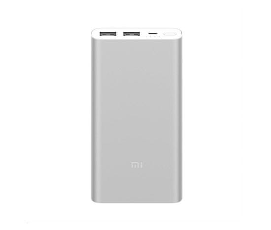 Xiaomi prenosna baterija Mi Powerbank 2S, 10.000 mAh, srebrna