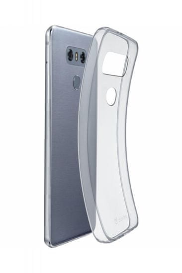CellularLine gumijast ovitek Fine za LG G6, prozoren