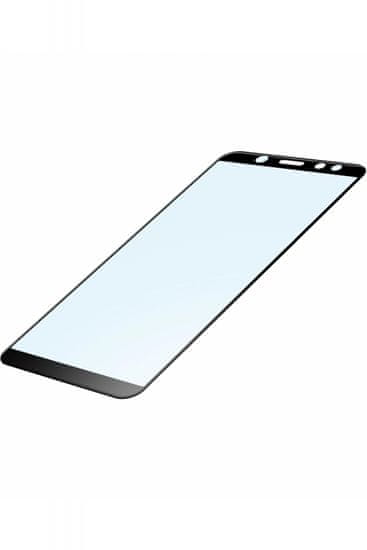 CellularLine zaščitno steklo Capsule za Samsung Galaxy A6 2018, črno