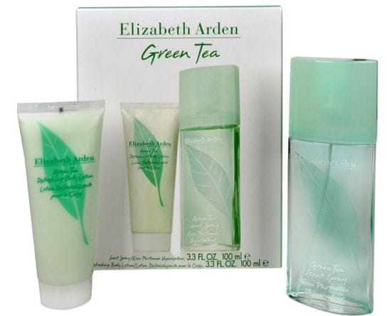 Elizabeth Arden Green Tea EDP, 100 ml + mleko za telo, 100 ml