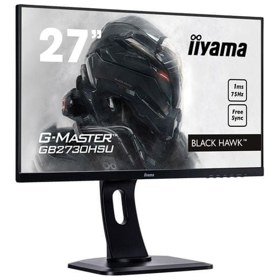 iiyama monitor G-Master Black Hawk GB2730HSU-B1 68,6 cm (27")