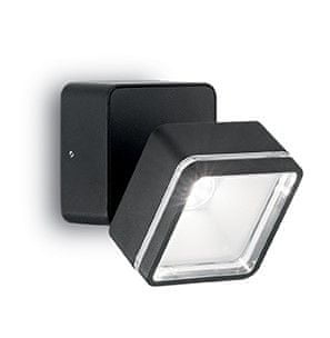 Ideal Lux zunanja LED svetilka Omega Square AP1 nero 165370, črna
