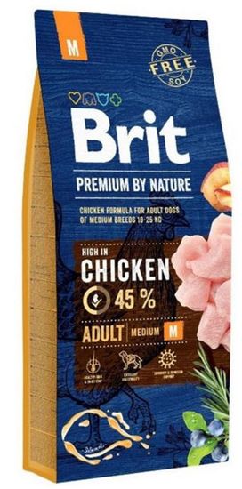 Brit hrana za pse Premium by Nature Adult M, 8 kg
