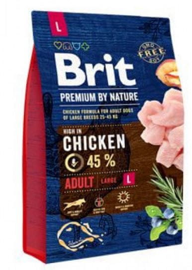 Brit hrana za pse Premium by Nature Adult L, 3 kg