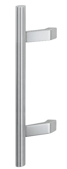 Hoppe jekleni in aluminijasti ročaj F69/F1 za vhodna vrata, 500/300 FI 30